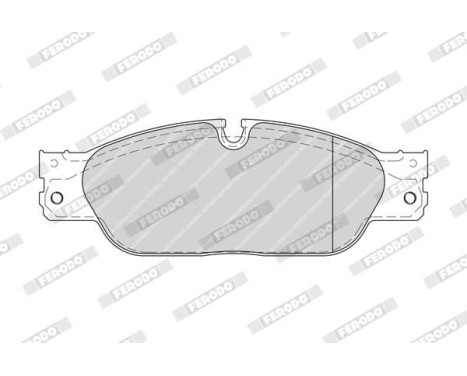 Brake Pad Set, disc brake PREMIER ECO FRICTION FDB1711 Ferodo, Image 3