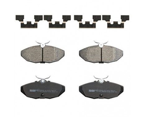 Brake Pad Set, disc brake PREMIER ECO FRICTION FDB1713 Ferodo