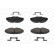 Brake Pad Set, disc brake PREMIER ECO FRICTION FDB1713 Ferodo, Thumbnail 2