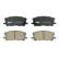 Brake Pad Set, disc brake PREMIER ECO FRICTION FDB1715 Ferodo