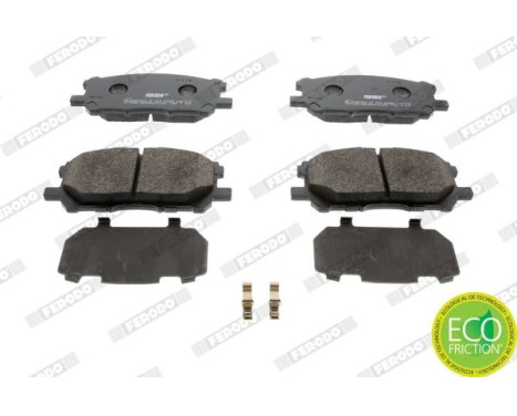 Brake Pad Set, disc brake PREMIER ECO FRICTION FDB1715 Ferodo, Image 3