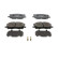 Brake Pad Set, disc brake PREMIER ECO FRICTION FDB1715 Ferodo, Thumbnail 2