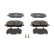 Brake Pad Set, disc brake PREMIER ECO FRICTION FDB1715 Ferodo, Thumbnail 2