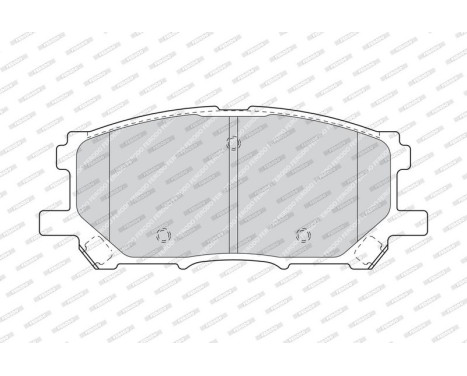 Brake Pad Set, disc brake PREMIER ECO FRICTION FDB1715 Ferodo, Image 3