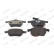 Brake Pad Set, disc brake PREMIER ECO FRICTION FDB1717 Ferodo, Thumbnail 3