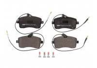 Brake Pad Set, disc brake PREMIER ECO FRICTION FDB1725 Ferodo