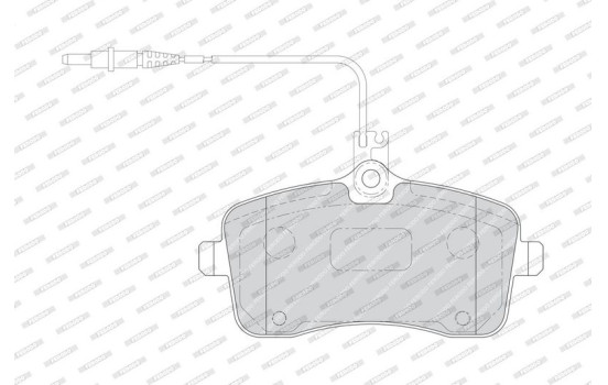 Brake Pad Set, disc brake PREMIER ECO FRICTION FDB1725 Ferodo, Image 4