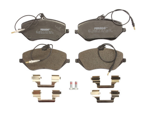 Brake Pad Set, disc brake PREMIER ECO FRICTION FDB1726 Ferodo