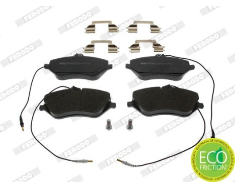 Brake Pad Set, disc brake PREMIER ECO FRICTION FDB1726 Ferodo, Image 3