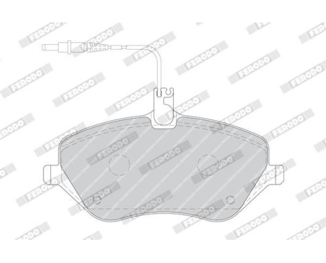 Brake Pad Set, disc brake PREMIER ECO FRICTION FDB1726 Ferodo, Image 4