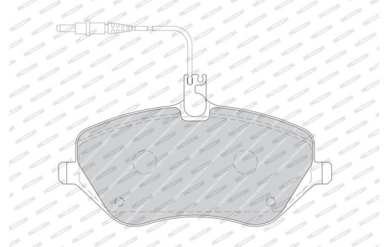 Brake Pad Set, disc brake PREMIER ECO FRICTION FDB1726 Ferodo, Image 4