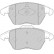 Brake Pad Set, disc brake PREMIER ECO FRICTION FDB1728 Ferodo