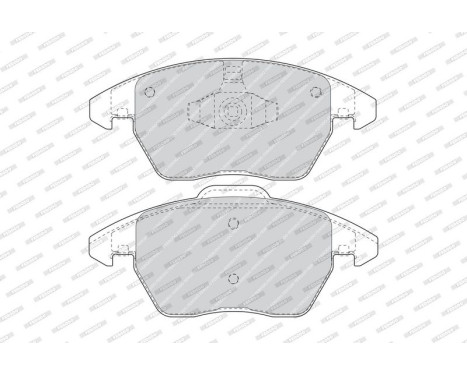 Brake Pad Set, disc brake PREMIER ECO FRICTION FDB1728 Ferodo, Image 5