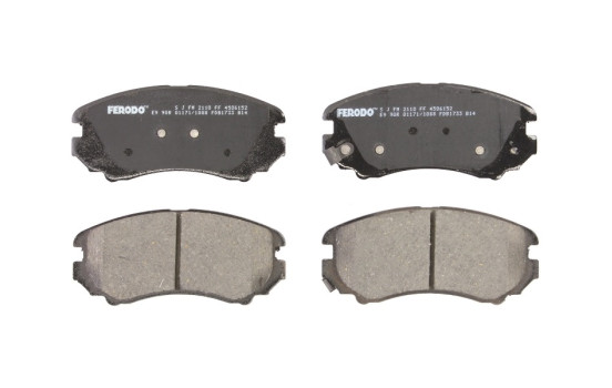 Brake Pad Set, disc brake PREMIER ECO FRICTION FDB1733 Ferodo
