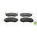 Brake Pad Set, disc brake PREMIER ECO FRICTION FDB1733 Ferodo, Thumbnail 2