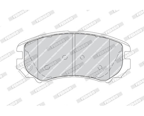 Brake Pad Set, disc brake PREMIER ECO FRICTION FDB1733 Ferodo, Image 3