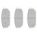 Brake Pad Set, disc brake PREMIER ECO FRICTION FDB1736 Ferodo, Thumbnail 2