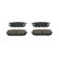 Brake Pad Set, disc brake PREMIER ECO FRICTION FDB1736 Ferodo, Thumbnail 3