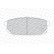Brake Pad Set, disc brake PREMIER ECO FRICTION FDB1736 Ferodo, Thumbnail 4