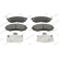 Brake Pad Set, disc brake PREMIER ECO FRICTION FDB1737 Ferodo, Thumbnail 4