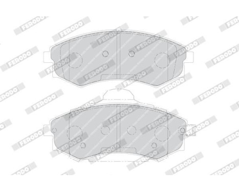 Brake Pad Set, disc brake PREMIER ECO FRICTION FDB1737 Ferodo, Image 4