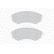 Brake Pad Set, disc brake PREMIER ECO FRICTION FDB1737 Ferodo, Thumbnail 4