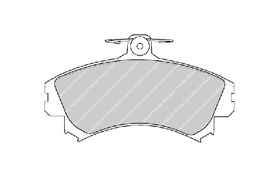 Brake Pad Set, disc brake PREMIER ECO FRICTION FDB1738 Ferodo, Image 2
