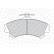 Brake Pad Set, disc brake PREMIER ECO FRICTION FDB1738 Ferodo, Thumbnail 3