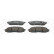 Brake Pad Set, disc brake PREMIER ECO FRICTION FDB1745 Ferodo, Thumbnail 2