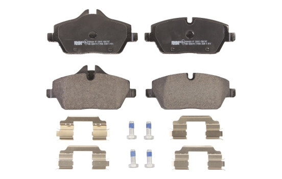 Brake Pad Set, disc brake PREMIER ECO FRICTION FDB1747 Ferodo