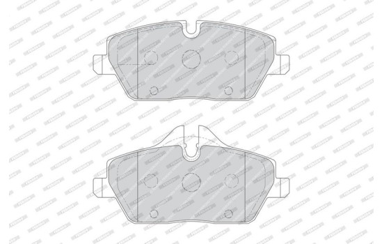 Brake Pad Set, disc brake PREMIER ECO FRICTION FDB1747 Ferodo, Image 3