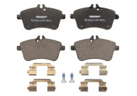 Brake Pad Set, disc brake PREMIER ECO FRICTION FDB1750 Ferodo