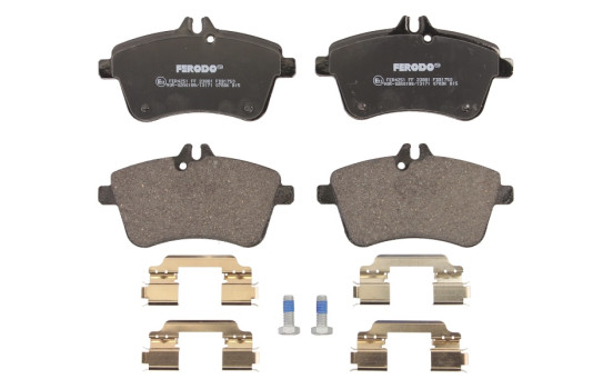Brake Pad Set, disc brake PREMIER ECO FRICTION FDB1750 Ferodo