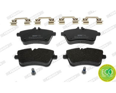 Brake Pad Set, disc brake PREMIER ECO FRICTION FDB1750 Ferodo, Image 3