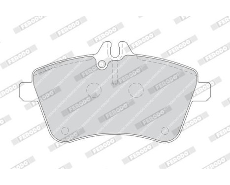 Brake Pad Set, disc brake PREMIER ECO FRICTION FDB1750 Ferodo, Image 4