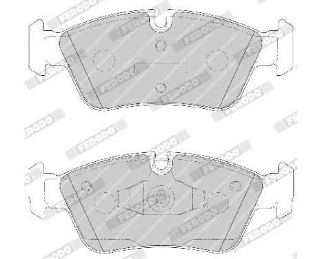 Brake Pad Set, disc brake PREMIER ECO FRICTION FDB1751 Ferodo, Image 5