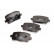 Brake Pad Set, disc brake PREMIER ECO FRICTION FDB1752 Ferodo