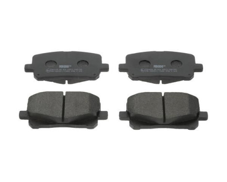 Brake Pad Set, disc brake PREMIER ECO FRICTION FDB1752 Ferodo, Image 2