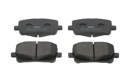 Brake Pad Set, disc brake PREMIER ECO FRICTION FDB1752 Ferodo, Image 2