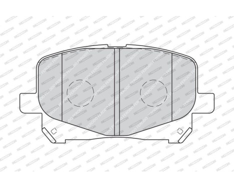 Brake Pad Set, disc brake PREMIER ECO FRICTION FDB1752 Ferodo, Image 3