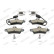 Brake Pad Set, disc brake PREMIER ECO FRICTION FDB1753 Ferodo, Thumbnail 4