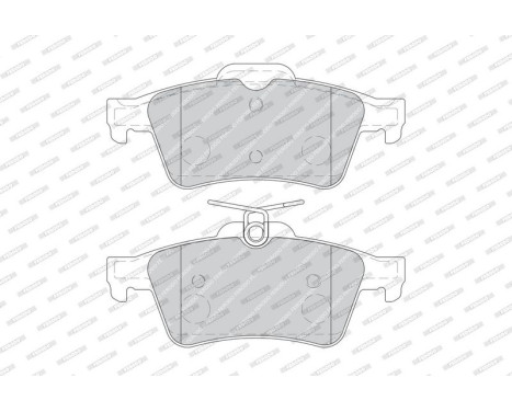Brake Pad Set, disc brake PREMIER ECO FRICTION FDB1766 Ferodo, Image 3
