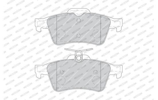Brake Pad Set, disc brake PREMIER ECO FRICTION FDB1766 Ferodo, Image 3