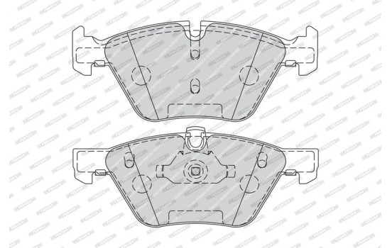 Brake Pad Set, disc brake PREMIER ECO FRICTION FDB1773 Ferodo, Image 5