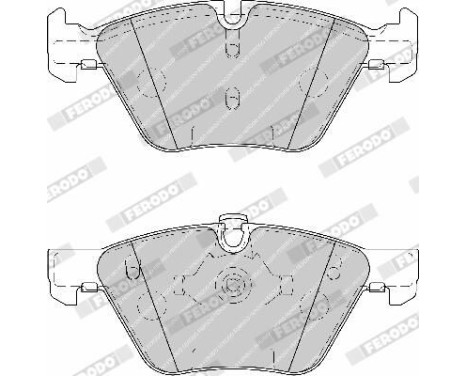 Brake Pad Set, disc brake PREMIER ECO FRICTION FDB1773 Ferodo, Image 6