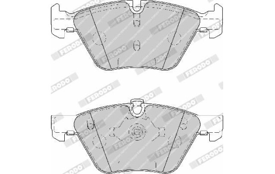 Brake Pad Set, disc brake PREMIER ECO FRICTION FDB1773 Ferodo, Image 6