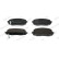 Brake Pad Set, disc brake PREMIER ECO FRICTION FDB1783 Ferodo, Thumbnail 4