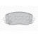 Brake Pad Set, disc brake PREMIER ECO FRICTION FDB1783 Ferodo, Thumbnail 4