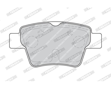 Brake Pad Set, disc brake PREMIER ECO FRICTION FDB1784 Ferodo, Image 4