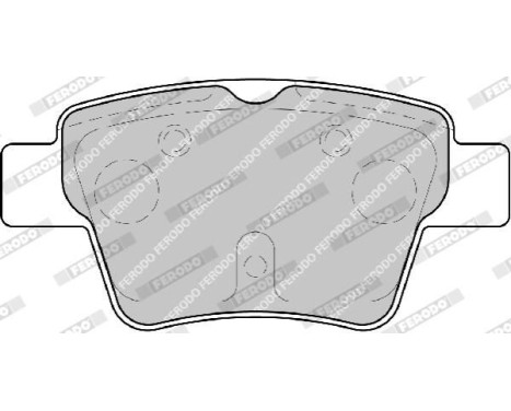Brake Pad Set, disc brake PREMIER ECO FRICTION FDB1784 Ferodo, Image 5